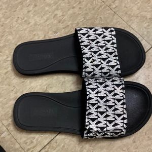 Micheal kors rhinestone slides
